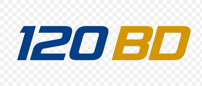 120 bd লোগো